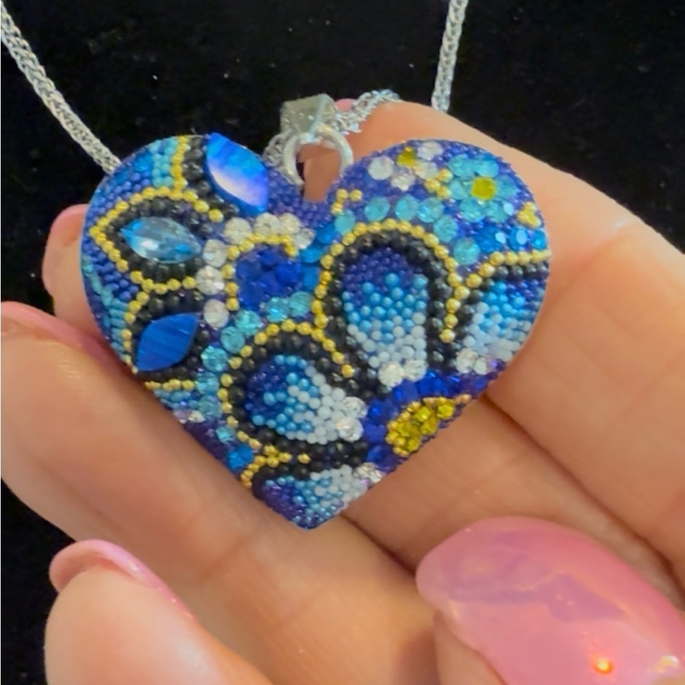 NWT Mosaico Austrian Crystal necklace & earrings 💕💕 new line! 💕💕 - Picture 11 of 12